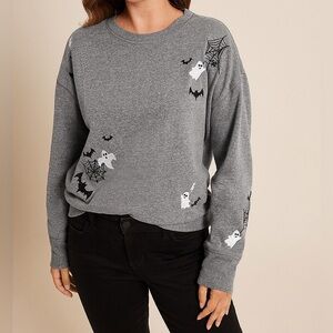 Halloween 🎃 lightweight oversized sweatshirt NWT! 👻